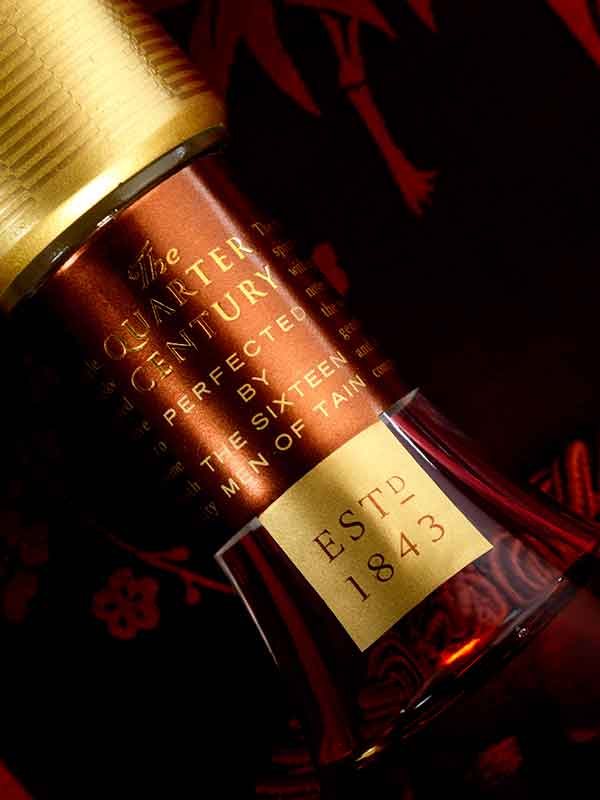 Perfected by the sixteen men of Tain - Glenmorangie 25
