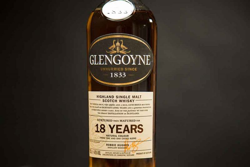 Der Einfluss der Sherryfässer ist beim Glengoyne 18 deutlich zu erleben.