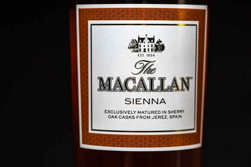 Typisch Macallan – man verwendet für den Sienna ausschließlich Sherry-Fässer