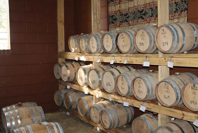Das Fasslager für wirklich handgemachten Whisky | Quelle: Florida Farm Distillers