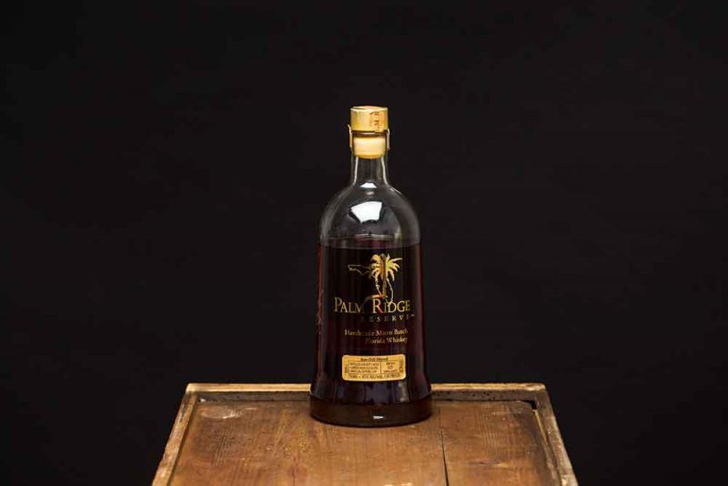 Palm Ridge Reserve - Die originale Flasche für den US-Markt.