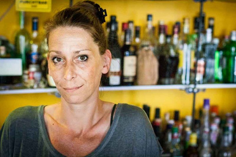 Nicht mehr wegzudenken aus der Zyankali Bar: Diana