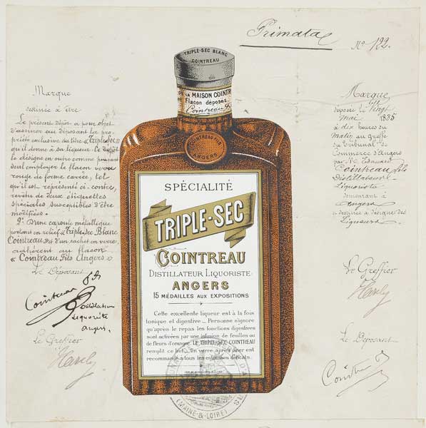 Am Anfang wurde Cointreau noch als Triple Sec vermarktet. © Remy Cointreau