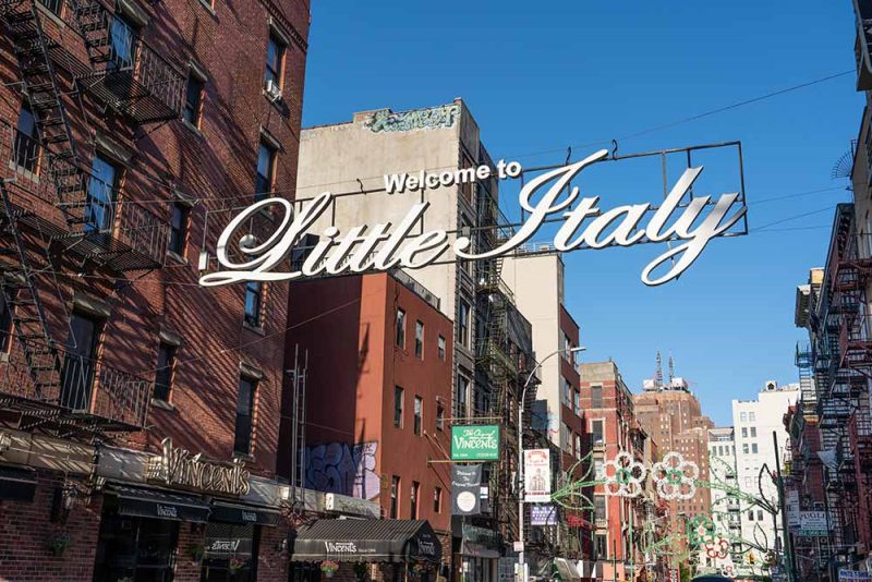 Little Italy in der Lower East Side von Manhattan - © eyetronic via stock.adobe